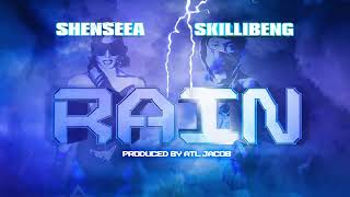 Shenseea Skillibeng  Rain Official Lyric Video [upl. by Nirad359]