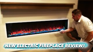 Modern Flames Landscape Pro Slim Electric fireplace review [upl. by Zoba]