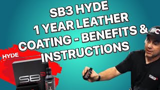 SB3 Coatings Hyde  One Year Ceramic Coating for Leather  Demo amp Instructions  KilleenFt Hood [upl. by Nosniv]