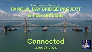 Panguil Bay Bridge Officialy Connected [upl. by Sonaj]