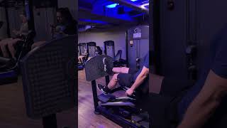 Leg Press horizontal unilateral [upl. by Rehtnug]