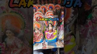 lakhipuja lakhipujashoppingkolkatalakhipujakolkatapujo murti lakhipuja ka tayari minivlog [upl. by Elehcir502]