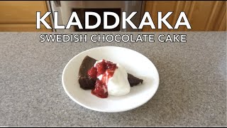 How To Make Kladdkaka Swedish Chocolate Cake [upl. by Nira528]