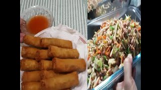 Easy Lumpiang Gulay Recipe  Filipino Vegetable Lumpia [upl. by Conny]