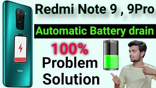 How To Solve Battery Drain Problem in Redmi Note 9 Pro  Redmi note 9 9 Pro battery drain problem [upl. by Fabian750]