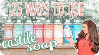 Dr Bronners Castile Soap  What Is Castile Soap  Homemaker Tips [upl. by Hsirahc723]