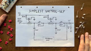 DIY SYNTH VCF Part 3 Resonant HighPass amp VactrolBased Voltage Control [upl. by Atihcnoc779]