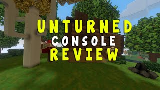 Unturned Console Review Gameplay Graphics SplitScreen amp More [upl. by Milburt]