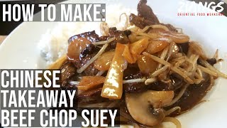 Ziangs Chinese takeaway Beef Chop Suey [upl. by Quintilla899]