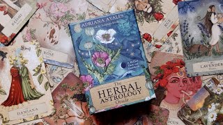 The Herbal Astrology Oracle  Deck review [upl. by Refitsirhc]