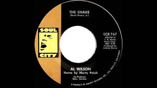 1968 HITS ARCHIVE The Snake  Al Wilson mono 45 [upl. by Enilra]