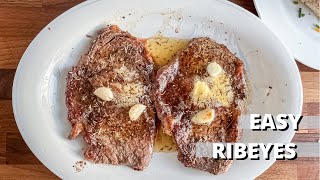 How To Cook The Best Perfect Delicious Thin RIBEYE Steak for Beginners ONLY  Gordon Ramsay Style [upl. by Aneleairam559]