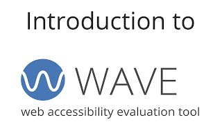 Introduction to WAVE [upl. by Aileon874]