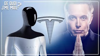 Le robot humanoïde Optimus de Tesla est bluffant DQJMM 12 [upl. by Quitt]