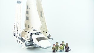 LEGO Star Wars 75095 Imperial Shuttle Tyderium Review From 2015 [upl. by Ilrahc]