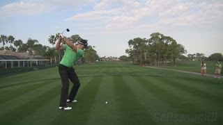 GOLF SWING 2013  HENRIK STENSON FAIRWAY WOOD DRIVE  DTL FULL SPEED amp SLOW MOTION  1080p HD [upl. by Notniuq]