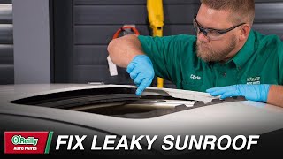 How To Repair a Leaky Sunroof [upl. by Rehpotsyrhc]