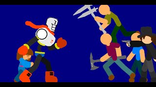 Papyrus VS Bandits  Undertale Animation Megatale Part1 [upl. by Romilda]