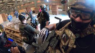 Campo Force One Airsoft Mooca  São Paulo  FULL GAME  VFC BCM MCMR 115quot AEG [upl. by Hanway863]