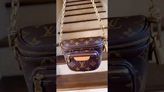 Louis Vuitton Mini Bumbag with Added Extender amp Padlock 👜  Customizing My LV Bag [upl. by Costanzia]