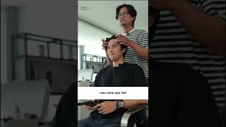 LEAF HAIRCUT  gaya rambut LEAF HAIRCUT  hair idol studio [upl. by Benge364]