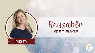 REPLAY Stitch up Reusable Gift Bags with Misty [upl. by Idissac]