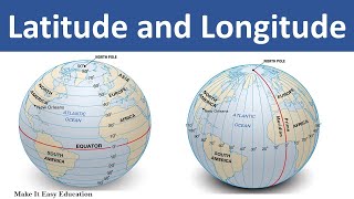 LATITUDE AND LONGITUDE  SOCIAL STUDIES  HOW TO FIND THE COORDINATES ON THE EARTH  GEOGRAPHY [upl. by Lawrence]