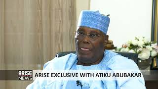 Full Interview  Atiku Speaks to ARISE on His Presidential Bid and Agenda for Nigeria [upl. by Nylssej605]