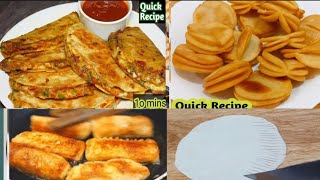 3 Amazing Recipes Easy And Tasty Snacks Recipes New Recipes [upl. by Htebasyle]