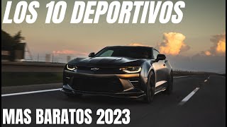 LOS 10 AUTOS DEPORTIVOS MÀS BARATOS [upl. by Ydoow]