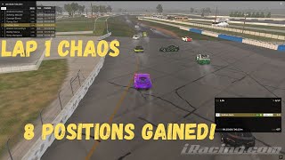 I gained 8 positions in a Lap  iRacing GT4 FIXED at Sebring iracing [upl. by Anircam294]