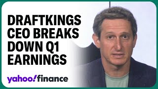 DraftKIngs Q1 earnings shows revenue increased over 50 [upl. by Wulfe]