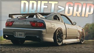 NISSAN 180SX IS A META DRIFT RACING S CLASS BUILD IN NEED FOR SPEED UNBOUND LAUNCHES LIKE AN F40 [upl. by Willabella]