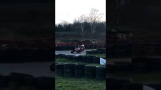 Ktm SMR 450 Supermoto Crash [upl. by Bonine]