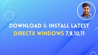 Directx 11  How To Download amp Install Latest DirectX Windows Xp7881 Windows 10 [upl. by Oreste97]