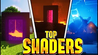 🌄ULTIMOS y MEJORES ShADERS Para Minecraft Bedrock 121☢️PE Gama BAJA MEDIA y ALTA [upl. by Noscire]