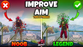 HOW TO IMPROVE AIM FOR MORE HEADSHOTS IN CLOSE RANGE FIGHTS💥PubgmBgmi TIPS amp TRICKS [upl. by Emmye]