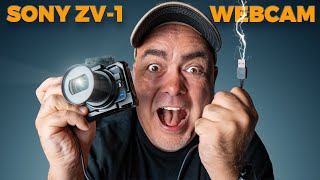 How to use the Sony ZV1 as a USB WEBCAM [upl. by Dihahs40]