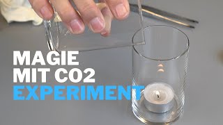 Zaubertrick mit CO2  Experiment zum Nachmachen [upl. by Kanor]