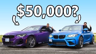 2022 BMW M240i vs 2018 BMW M2  Will The Real M Car Please Stand Up [upl. by Onaicilef]