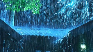 Sonidos De Tormentas Eléctricas ⚡ Noche Tormentosa Con Lluvia Torrencial Y Truenos Muy Fuertes [upl. by Amerigo]