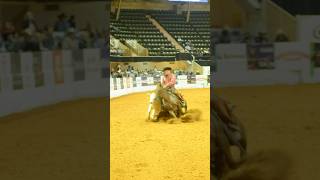 Intermediate Open Snaffle Bit Futurity Champion Luke Hammerness on Tell Me What U Want QHN [upl. by Fisch]