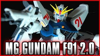 Master Grade MG 1100 Gundam F91 Ver 20  MOBILE SUIT GUNDAM F91 [upl. by Moskow]