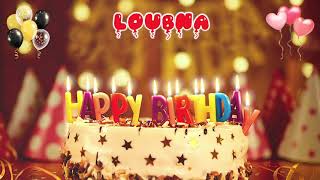 LOUBNA Happy Birthday Song – Happy Birthday to You [upl. by Orlina35]