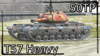 T57 Heavy 50TP  Реплеи  WoT Blitz  Tanks Blitz [upl. by Magree]