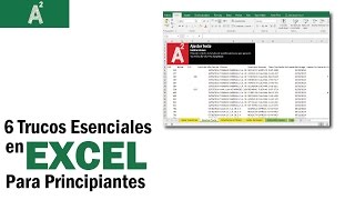 Curso de Excel de Básico a Avanzado  314  6 Trucos esenciales para básicos [upl. by Adhamh]