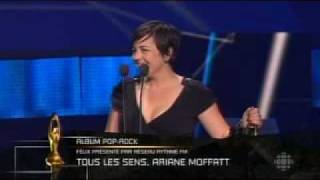 Ariane MoffattAlbum poprock de l annee Adisq [upl. by Reinaldo289]