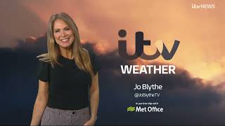 Jo Blythe ITV Weather 16th April 2024 PM [upl. by Atteuqnas]