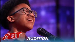 Kelvin Dukes Teen Singer With Amazing Voice Is Nervous About BURPING Mid Performance [upl. by Bierman]