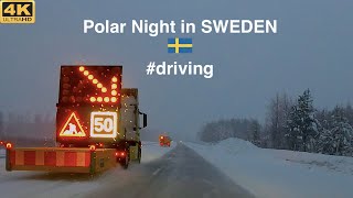 4K Driving in Sweden Luleå to Piteå [upl. by Tran]